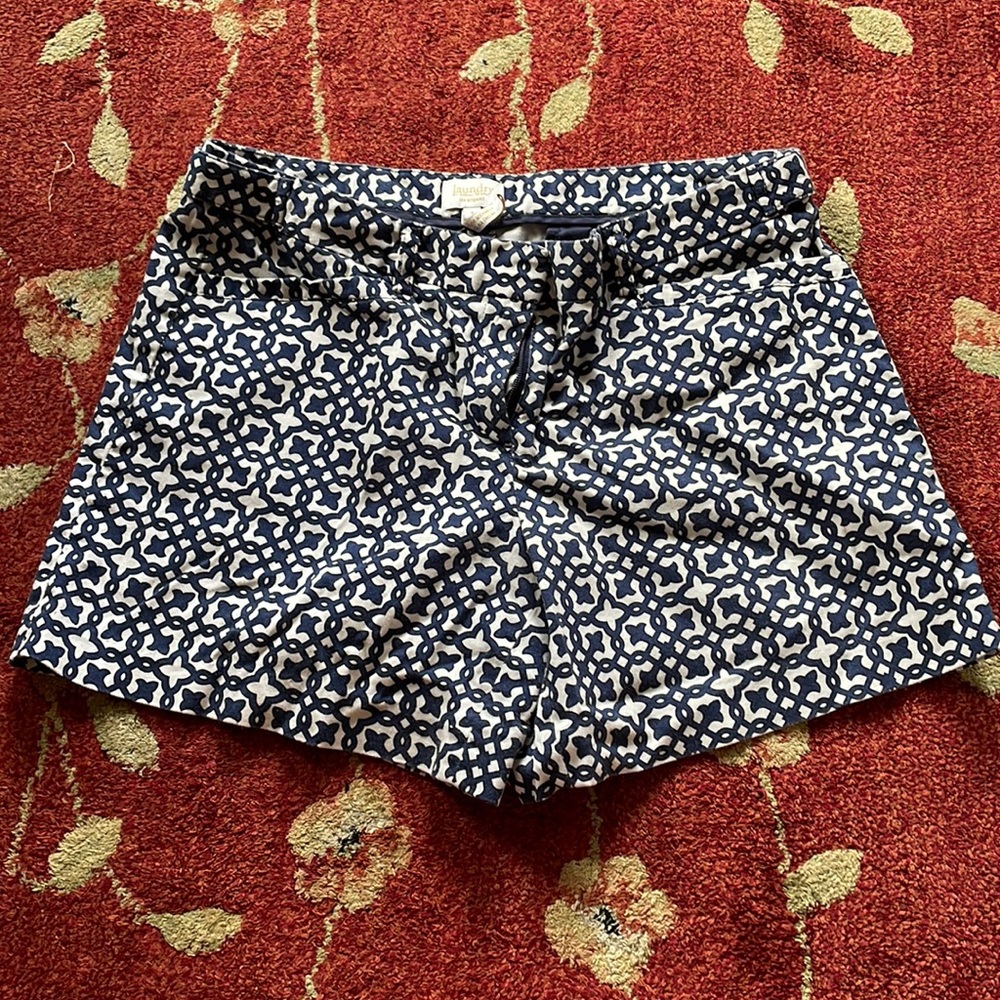 Geometric pattern shorts